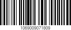 Código de barras (EAN, GTIN, SKU, ISBN): '1069009071809'