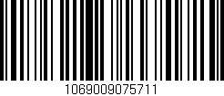 Código de barras (EAN, GTIN, SKU, ISBN): '1069009075711'