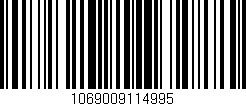 Código de barras (EAN, GTIN, SKU, ISBN): '1069009114995'