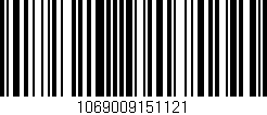 Código de barras (EAN, GTIN, SKU, ISBN): '1069009151121'