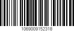 Código de barras (EAN, GTIN, SKU, ISBN): '1069009152318'