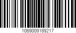 Código de barras (EAN, GTIN, SKU, ISBN): '1069009189217'