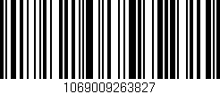 Código de barras (EAN, GTIN, SKU, ISBN): '1069009263827'