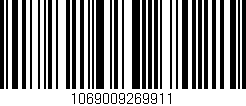 Código de barras (EAN, GTIN, SKU, ISBN): '1069009269911'