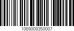 Código de barras (EAN, GTIN, SKU, ISBN): '1069009350007'