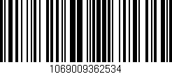 Código de barras (EAN, GTIN, SKU, ISBN): '1069009362534'
