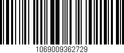 Código de barras (EAN, GTIN, SKU, ISBN): '1069009362729'