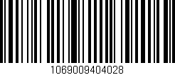 Código de barras (EAN, GTIN, SKU, ISBN): '1069009404028'