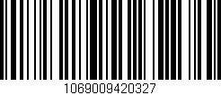 Código de barras (EAN, GTIN, SKU, ISBN): '1069009420327'