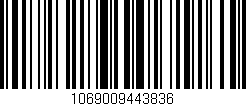 Código de barras (EAN, GTIN, SKU, ISBN): '1069009443836'