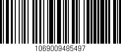 Código de barras (EAN, GTIN, SKU, ISBN): '1069009485497'