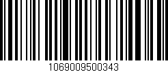 Código de barras (EAN, GTIN, SKU, ISBN): '1069009500343'