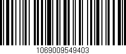 Código de barras (EAN, GTIN, SKU, ISBN): '1069009549403'