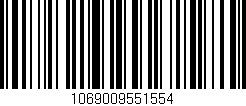 Código de barras (EAN, GTIN, SKU, ISBN): '1069009551554'