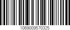 Código de barras (EAN, GTIN, SKU, ISBN): '1069009570325'