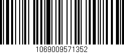 Código de barras (EAN, GTIN, SKU, ISBN): '1069009571352'