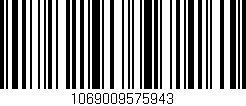 Código de barras (EAN, GTIN, SKU, ISBN): '1069009575943'
