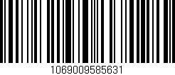 Código de barras (EAN, GTIN, SKU, ISBN): '1069009585631'