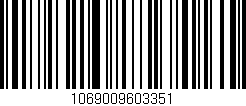 Código de barras (EAN, GTIN, SKU, ISBN): '1069009603351'