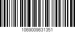 Código de barras (EAN, GTIN, SKU, ISBN): '1069009631351'