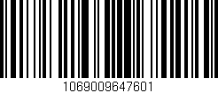 Código de barras (EAN, GTIN, SKU, ISBN): '1069009647601'