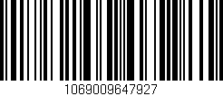 Código de barras (EAN, GTIN, SKU, ISBN): '1069009647927'