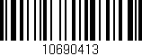 Código de barras (EAN, GTIN, SKU, ISBN): '10690413'