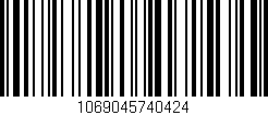 Código de barras (EAN, GTIN, SKU, ISBN): '1069045740424'