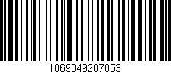 Código de barras (EAN, GTIN, SKU, ISBN): '1069049207053'
