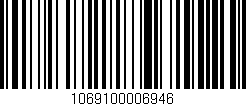 Código de barras (EAN, GTIN, SKU, ISBN): '1069100006946'
