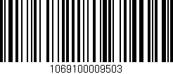 Código de barras (EAN, GTIN, SKU, ISBN): '1069100009503'