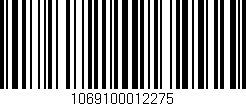 Código de barras (EAN, GTIN, SKU, ISBN): '1069100012275'