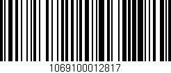 Código de barras (EAN, GTIN, SKU, ISBN): '1069100012817'