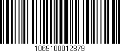 Código de barras (EAN, GTIN, SKU, ISBN): '1069100012879'