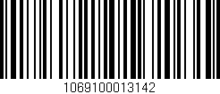 Código de barras (EAN, GTIN, SKU, ISBN): '1069100013142'