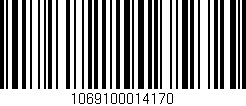 Código de barras (EAN, GTIN, SKU, ISBN): '1069100014170'