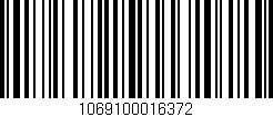 Código de barras (EAN, GTIN, SKU, ISBN): '1069100016372'