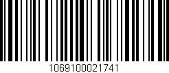 Código de barras (EAN, GTIN, SKU, ISBN): '1069100021741'