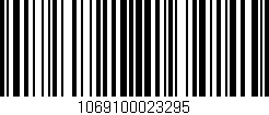 Código de barras (EAN, GTIN, SKU, ISBN): '1069100023295'