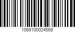 Código de barras (EAN, GTIN, SKU, ISBN): '1069100024568'