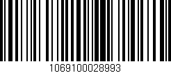 Código de barras (EAN, GTIN, SKU, ISBN): '1069100028993'