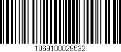 Código de barras (EAN, GTIN, SKU, ISBN): '1069100029532'