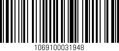 Código de barras (EAN, GTIN, SKU, ISBN): '1069100031948'