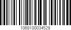Código de barras (EAN, GTIN, SKU, ISBN): '1069100034529'