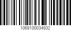 Código de barras (EAN, GTIN, SKU, ISBN): '1069100034932'