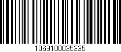 Código de barras (EAN, GTIN, SKU, ISBN): '1069100035335'