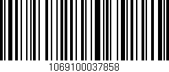 Código de barras (EAN, GTIN, SKU, ISBN): '1069100037858'