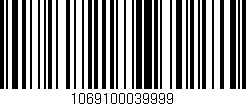 Código de barras (EAN, GTIN, SKU, ISBN): '1069100039999'