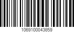 Código de barras (EAN, GTIN, SKU, ISBN): '1069100043859'