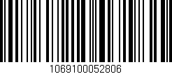 Código de barras (EAN, GTIN, SKU, ISBN): '1069100052806'